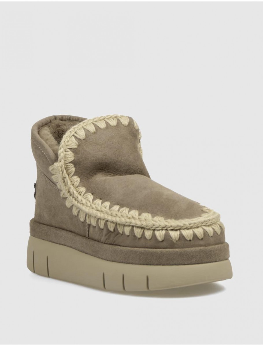 BOTiN MOU BOUNCE WELT SNEAKER SUEDE GRIS