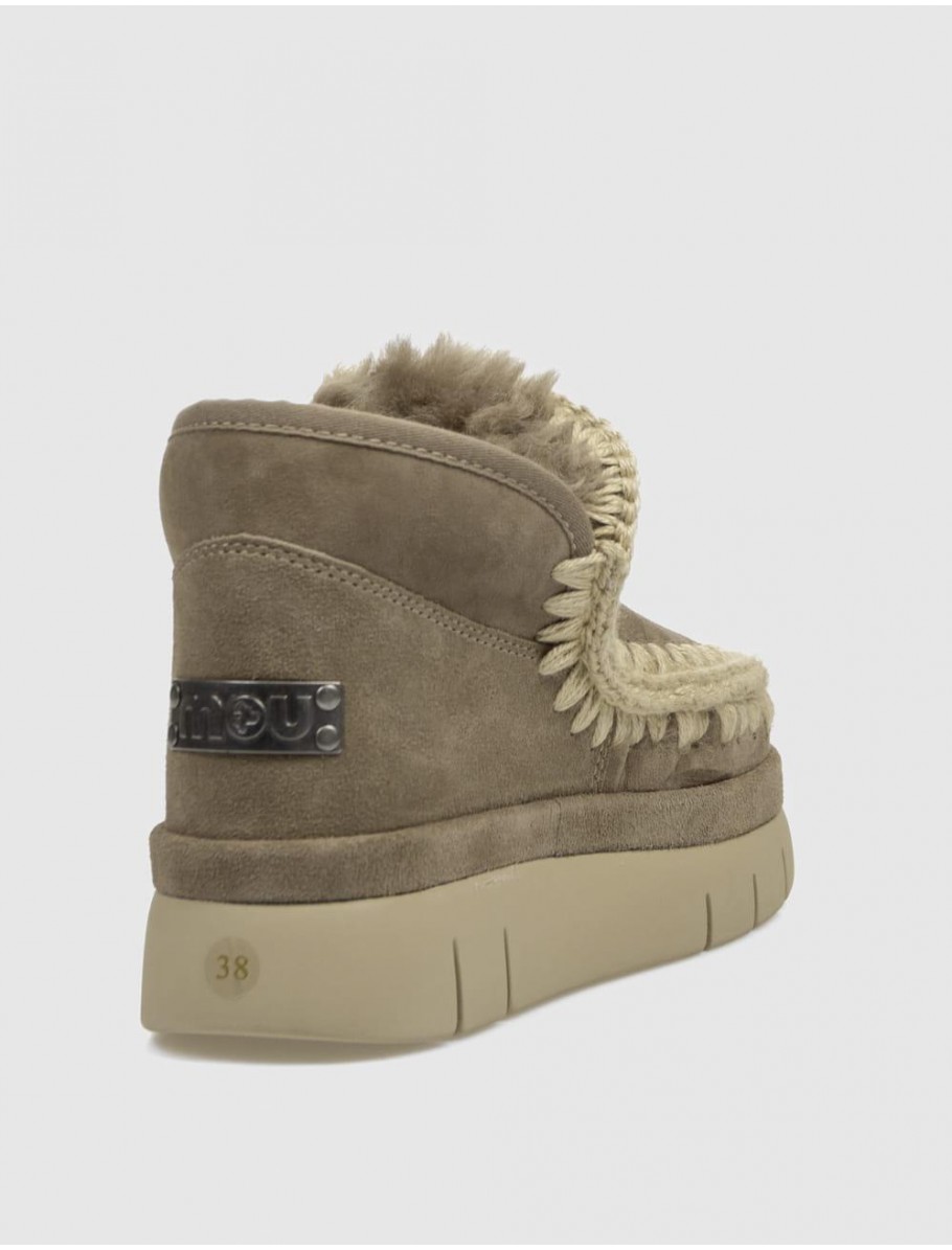 BOTiN MOU BOUNCE WELT SNEAKER SUEDE GRIS