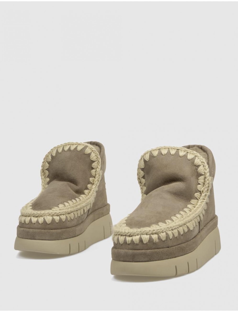 BOTiN MOU BOUNCE WELT SNEAKER SUEDE GRIS