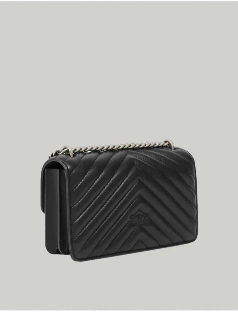 BOLSO PINKO LOVE ICON MINI NEGRO