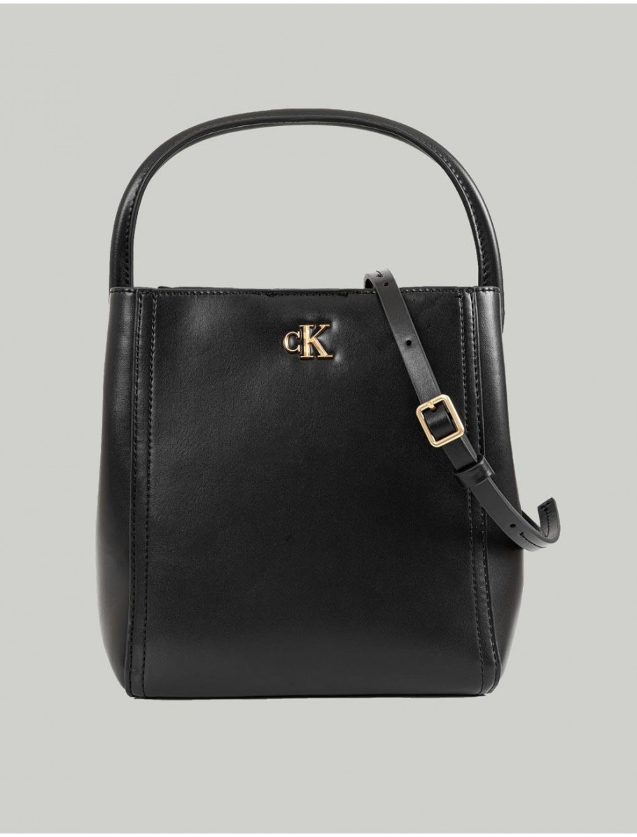 BOLSO CALVIN KLEIN CK BUCKET WITH STRAP NEGRO