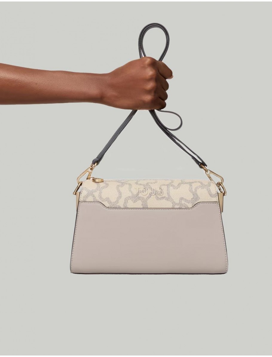 BOLSO TOUS KAOS ICON BANDOLERA M TAUPE