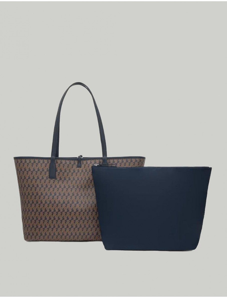 BOLSO TOUS DOUBLE WAY BEAR CAPAZO L MARINO