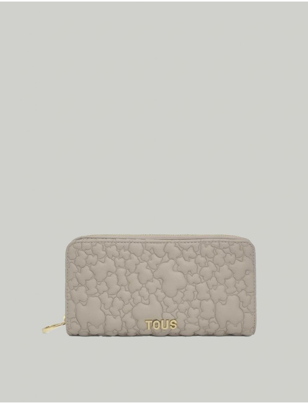 CARTERA TOUS TOUS PUFFY BEAR BILLETM TAUPE