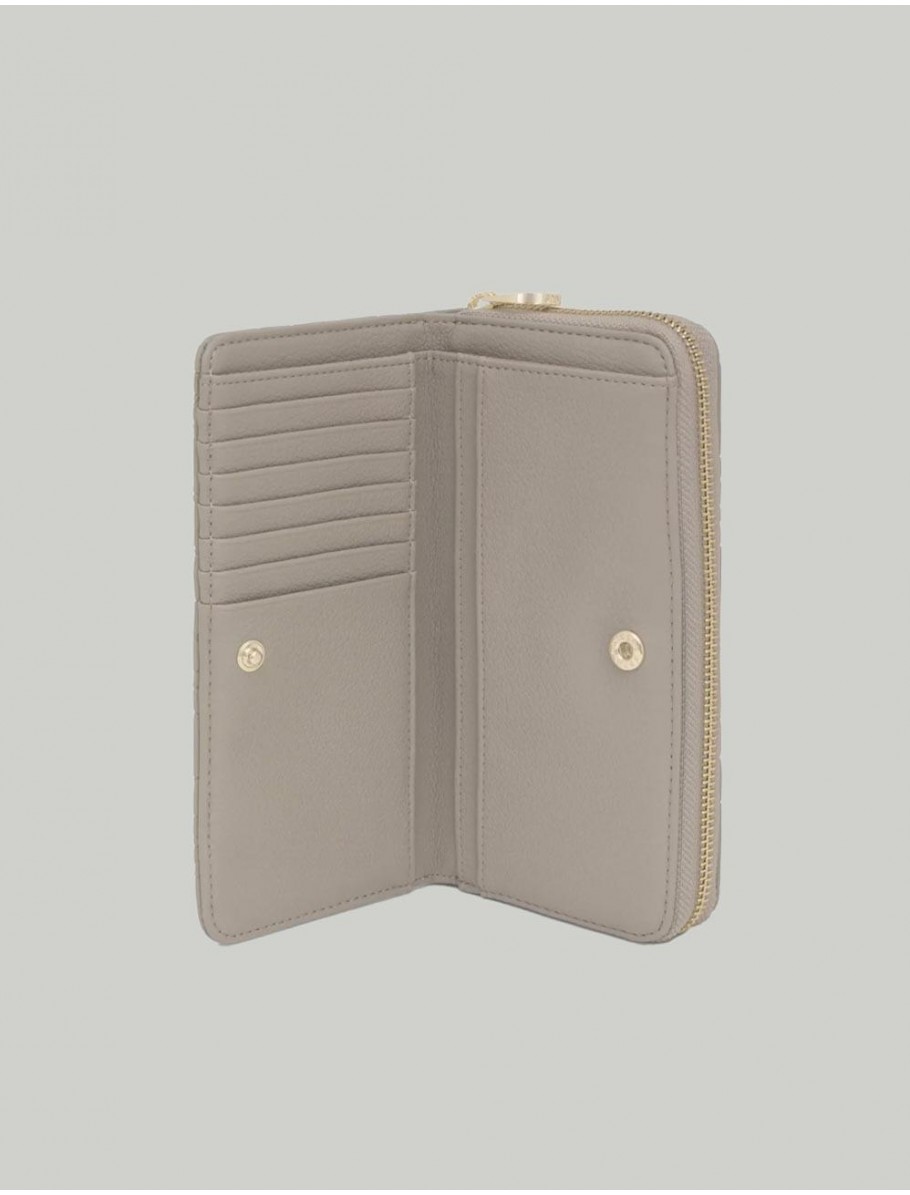 CARTERA TOUS TOUS PUFFY BEAR BILLETM TAUPE