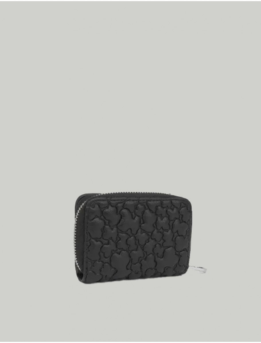 CARTERA TOUS TOUS PUFFY BEAR BILLETS NEGRO