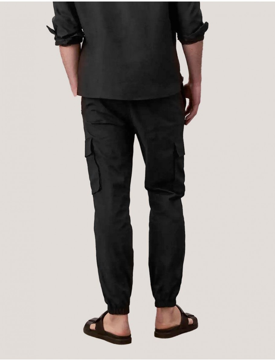 PANTALoN CALVIN KLEIN SKNNY ELSTC RPSTP NEGRO