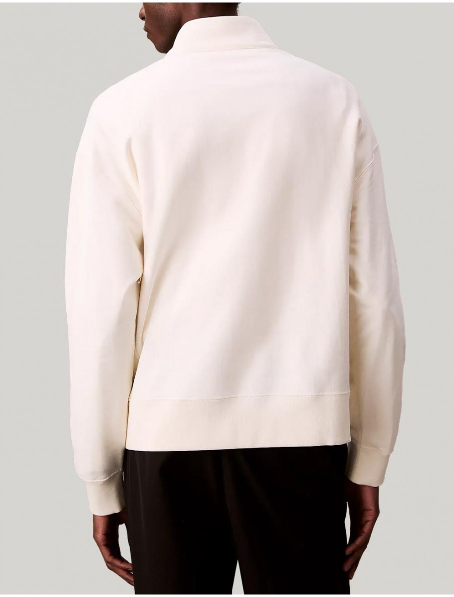 SUDADERA CALVIN KLEIN PRMM TRRY CHN BEIG