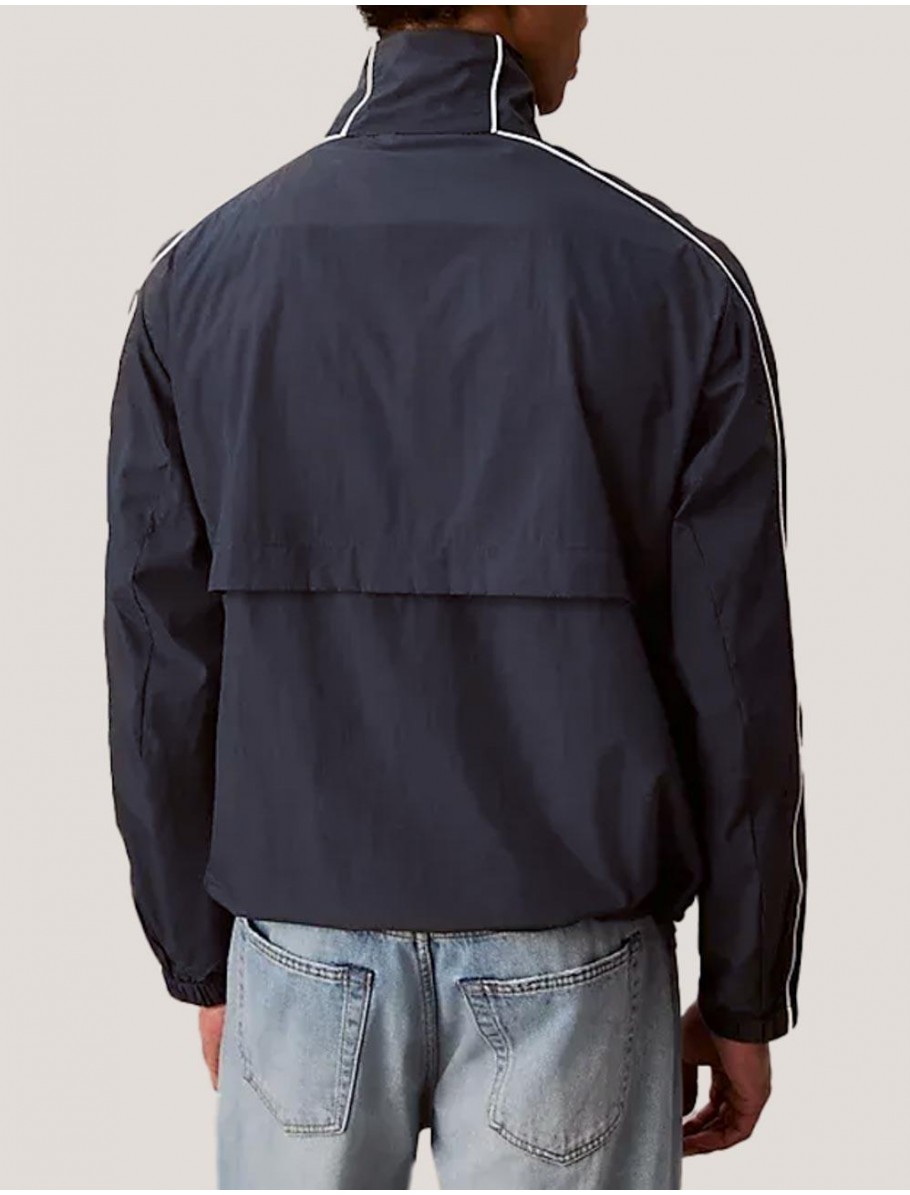 CHAQUETA CALVIN KLEIN LS CRNKL JACKET AZUL