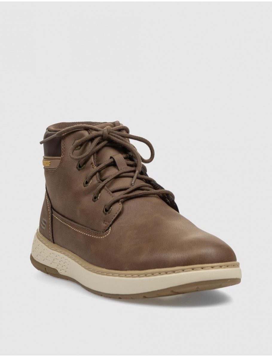 BOTiN SKECHERS GARLAN DENO WATERPROOF CUERO