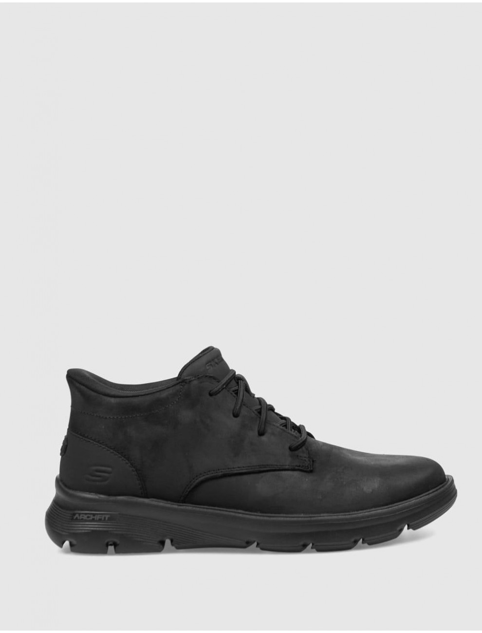 BOTiN SKECHERS ARCH FIT GARZA NEGRO