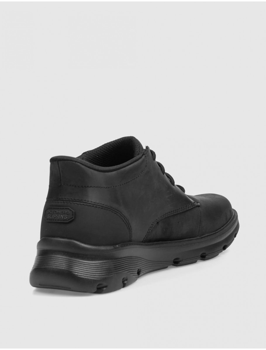 BOTiN SKECHERS ARCH FIT GARZA NEGRO