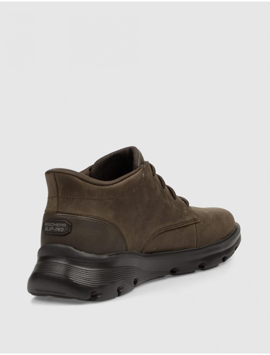 BOTiN SKECHERS ARCH FIT GARZA MARRoN