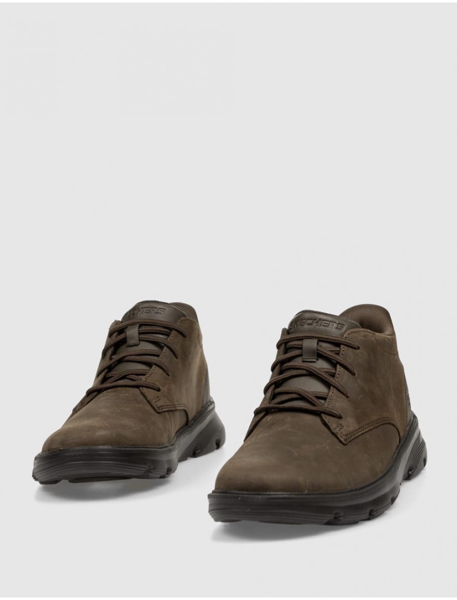 BOTiN SKECHERS ARCH FIT GARZA MARRoN