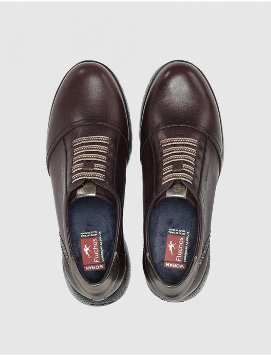 ZAPATO FLUCHOS F2096 BURDEOS