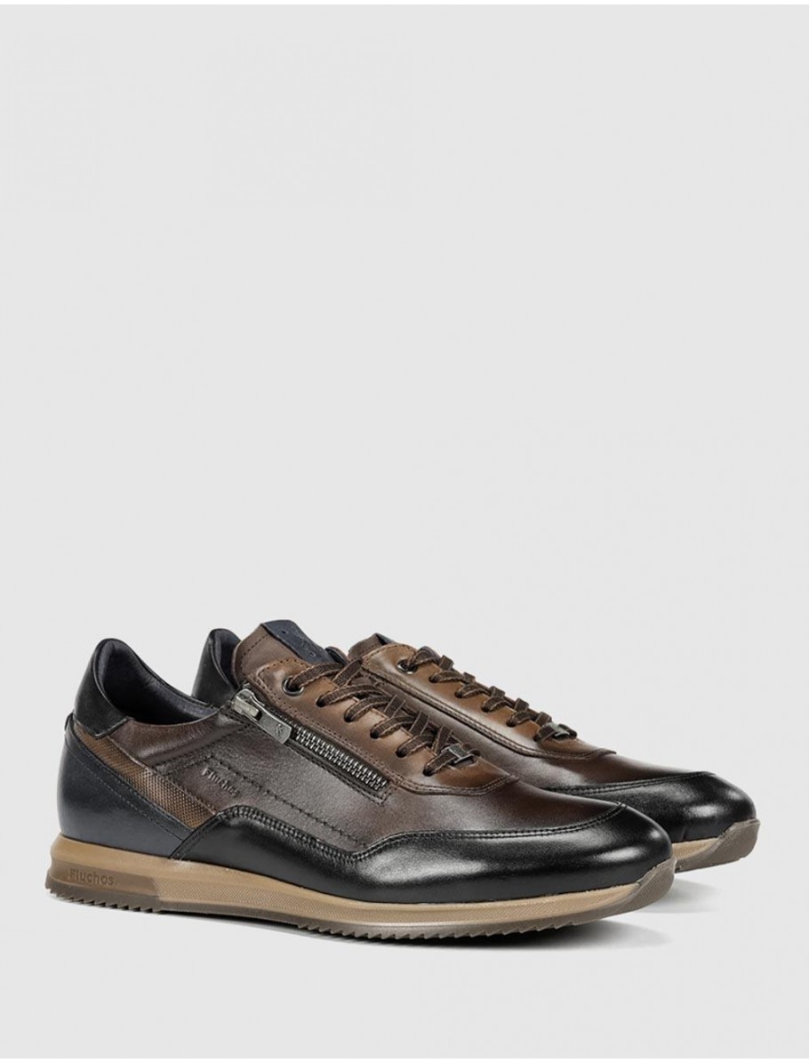 ZAPATO FLUCHOS F2263 MARRoN
