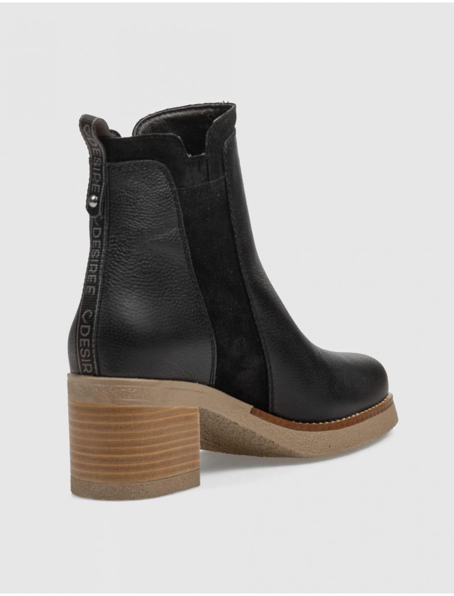 BOTiN DESIREE MULAN10 NEGRO