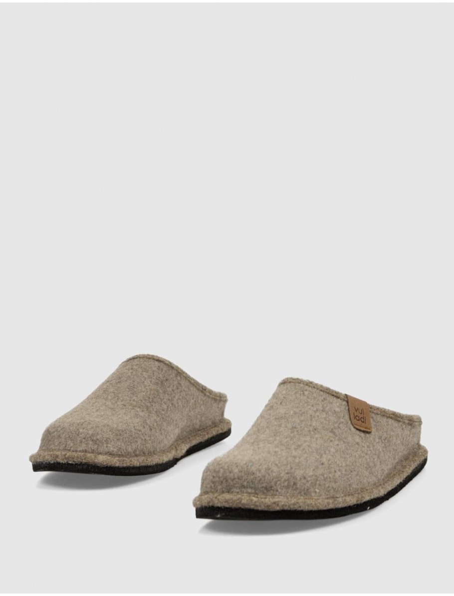 ZAPATILLA DE CASA VUL LADI 7160 383 TAUPE