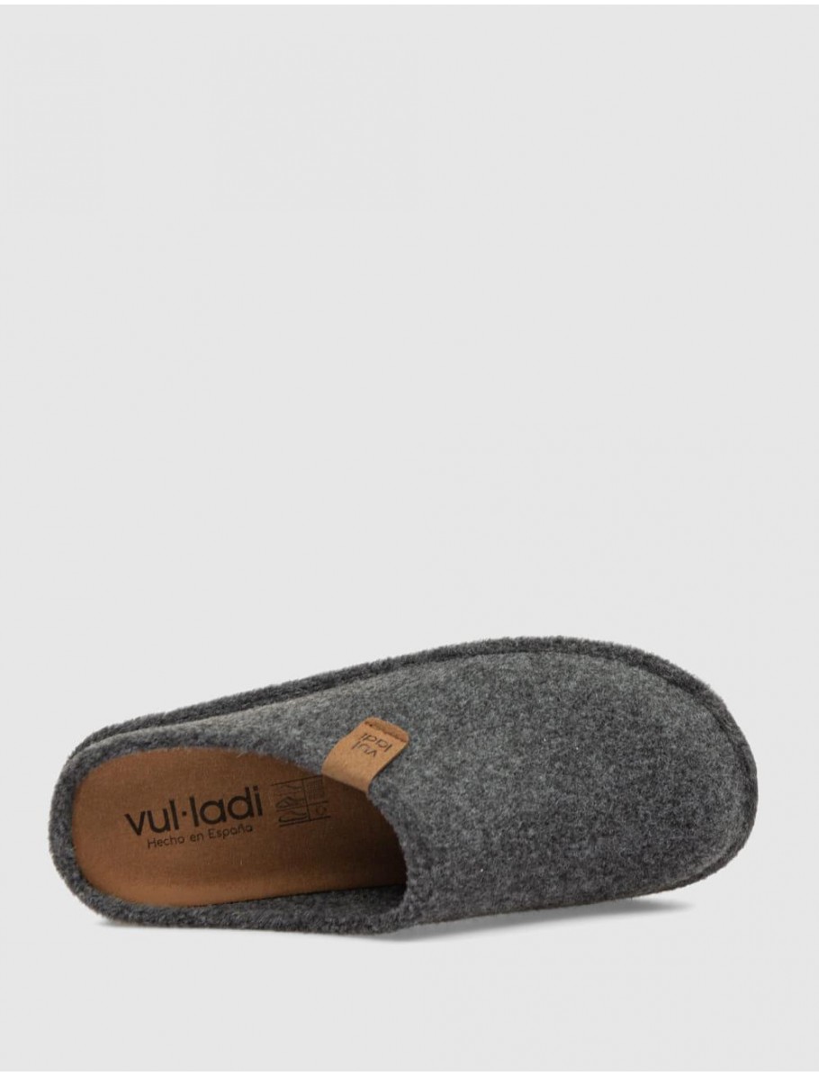 ZAPATILLA DE CASA VUL LADI 7160 383 GRIS
