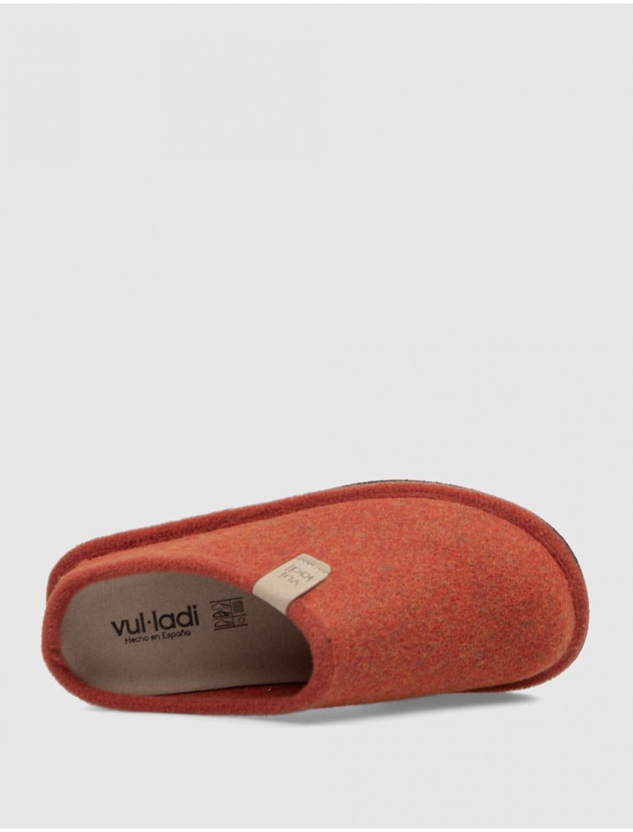 ZAPATILLA DE CASA VUL LADI 7160 383 NARANJA