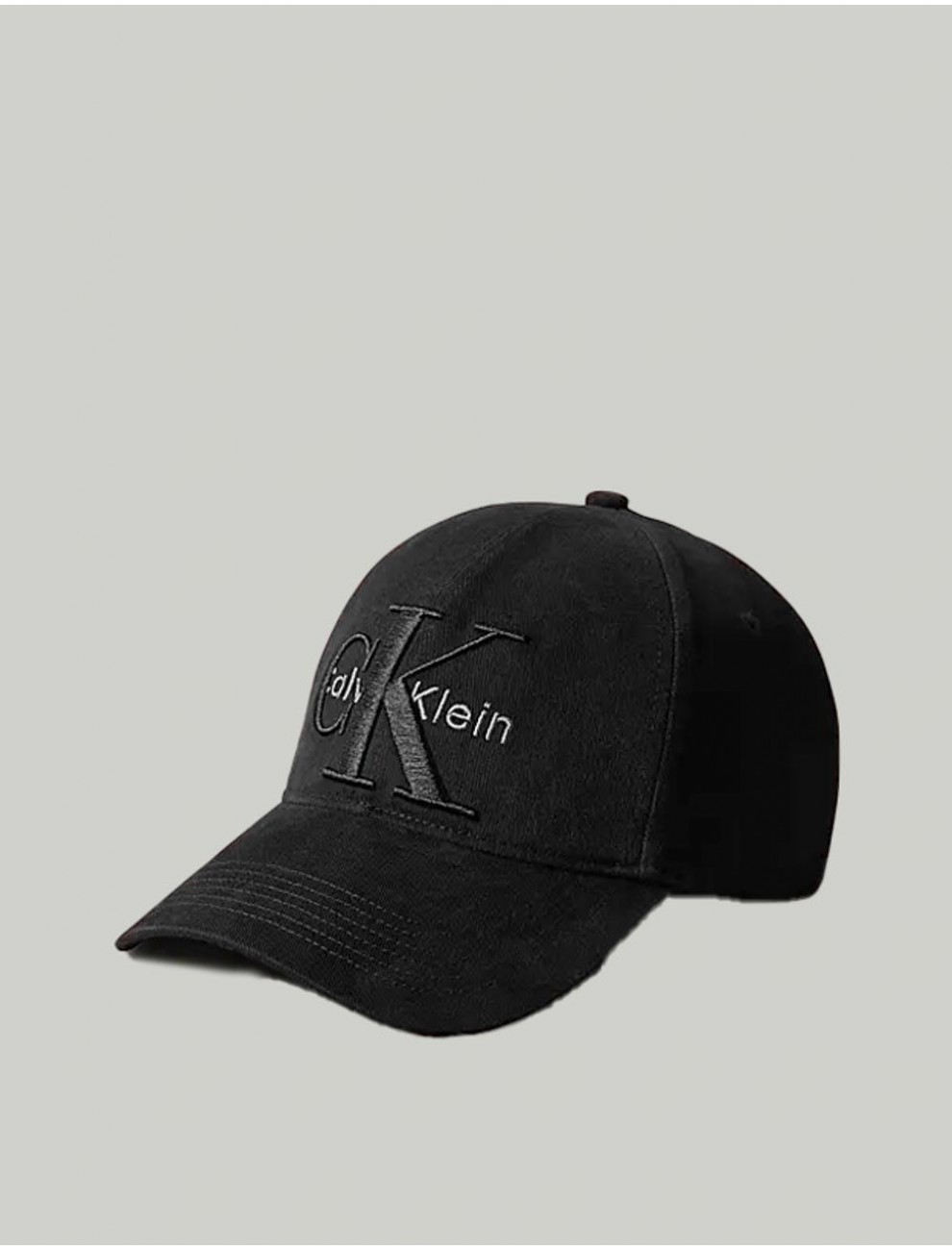GORRA CALVIN KLEIN LARGE LAYERED MONOLOGOM CAP NEGRO