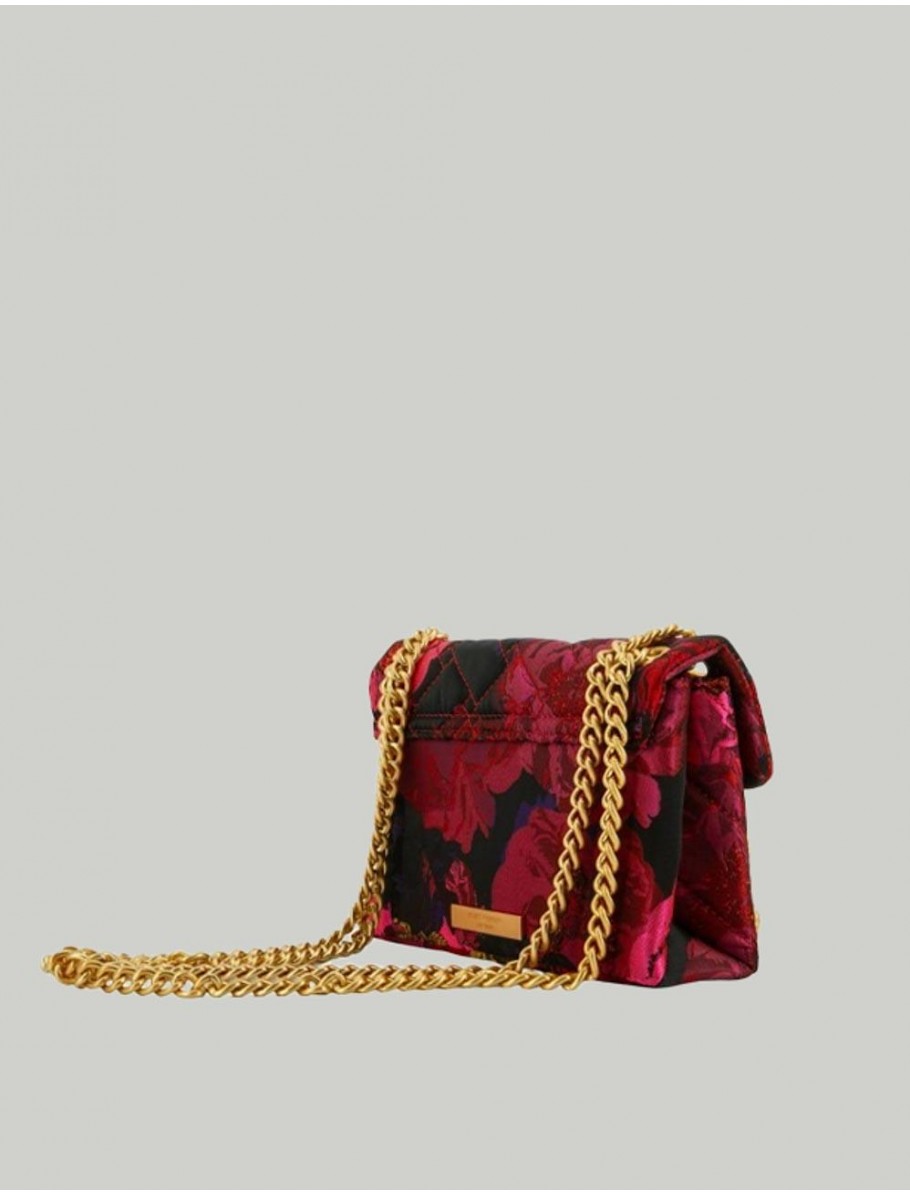 BOLSO KURT GEIGER MINI KENSIGTON GEMS ROSA