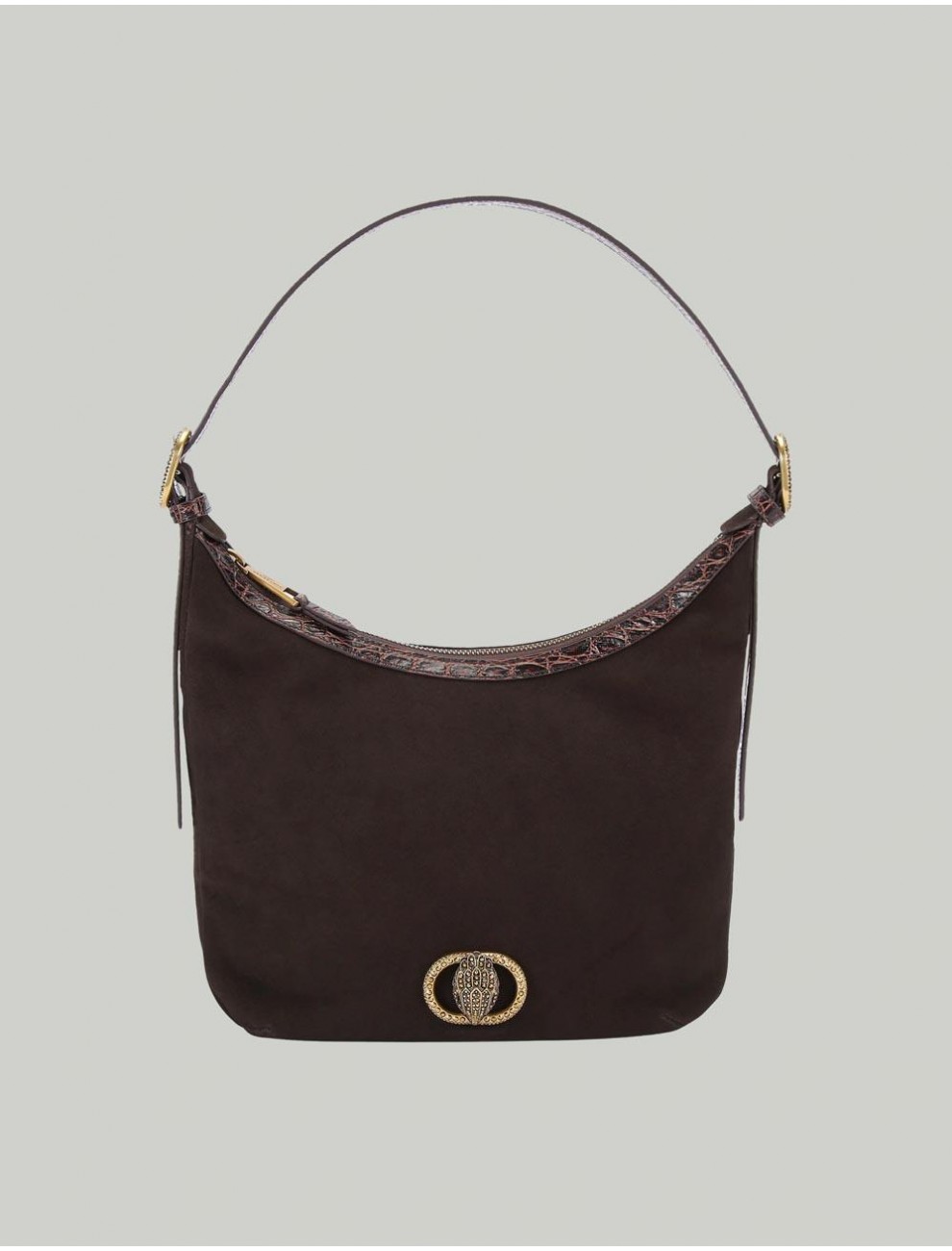 BOLSO KURT GEIGER CHELSEA SOFT HOBO MARRoN