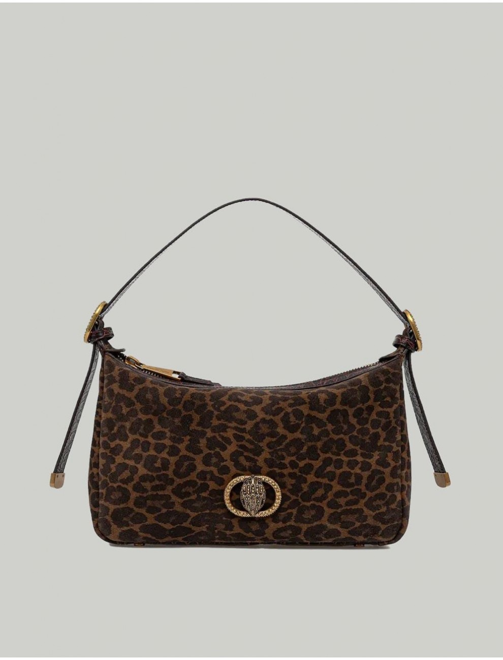 BOLSO KURT GEIGER CHELSEA SOFT SHOULDER BAG MARRoN