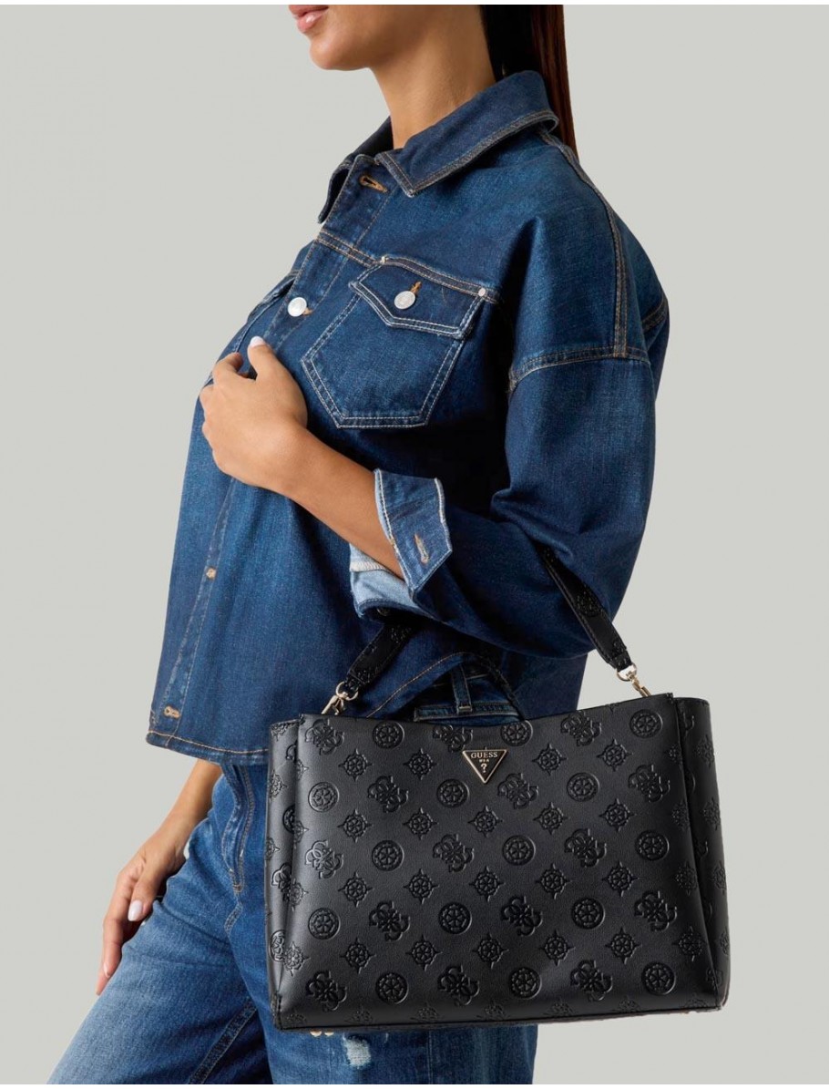 BOLSO GUESS MERIDIAN II NEGRO
