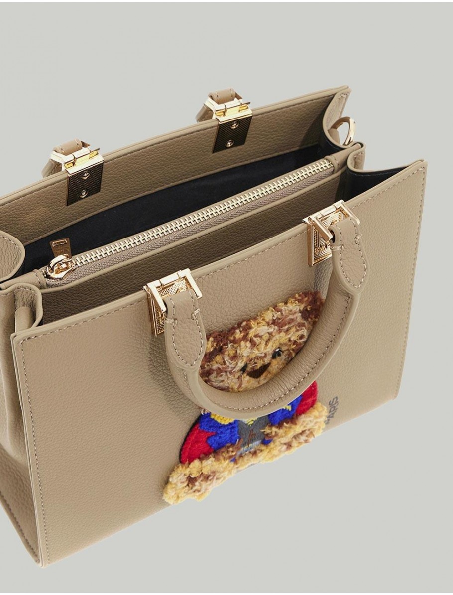 BOLSO RUE MADAM PARIS MARVIN MINI TOTE TAUPE