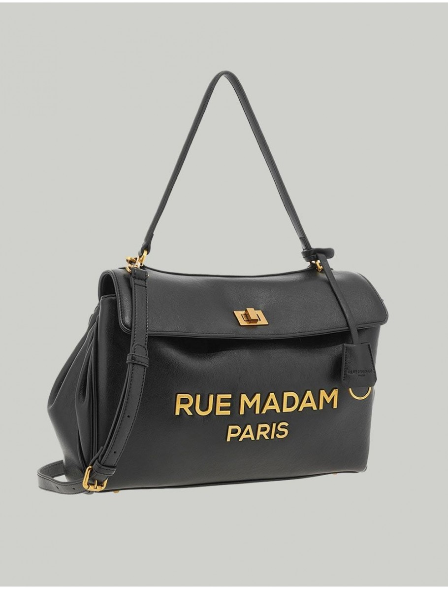 BOLSO RUE MADAM PARIS LES JOURS XL NEGRO