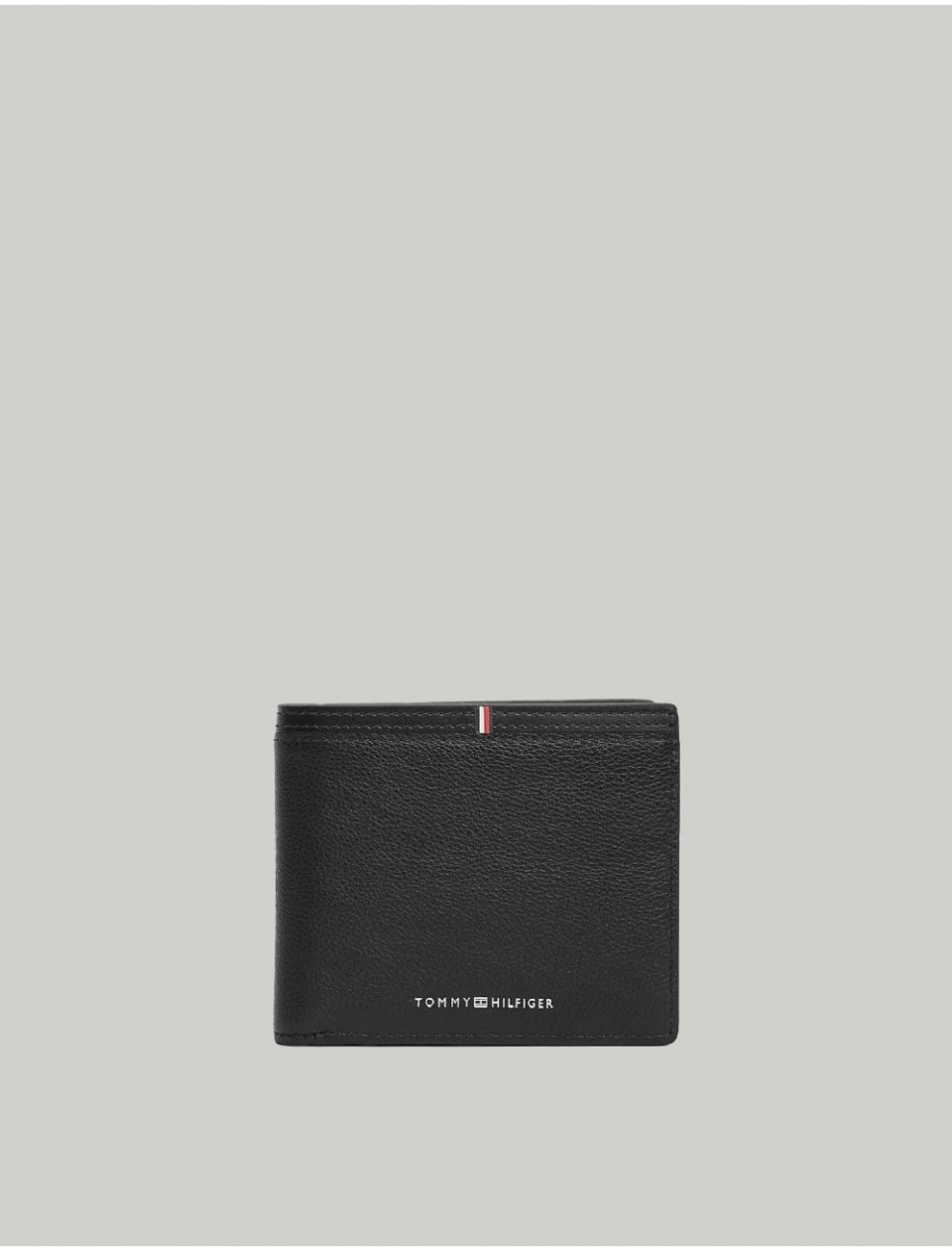 CARTERA TOMMY HILFIGER TH CORP CC AND COIN NEGRO