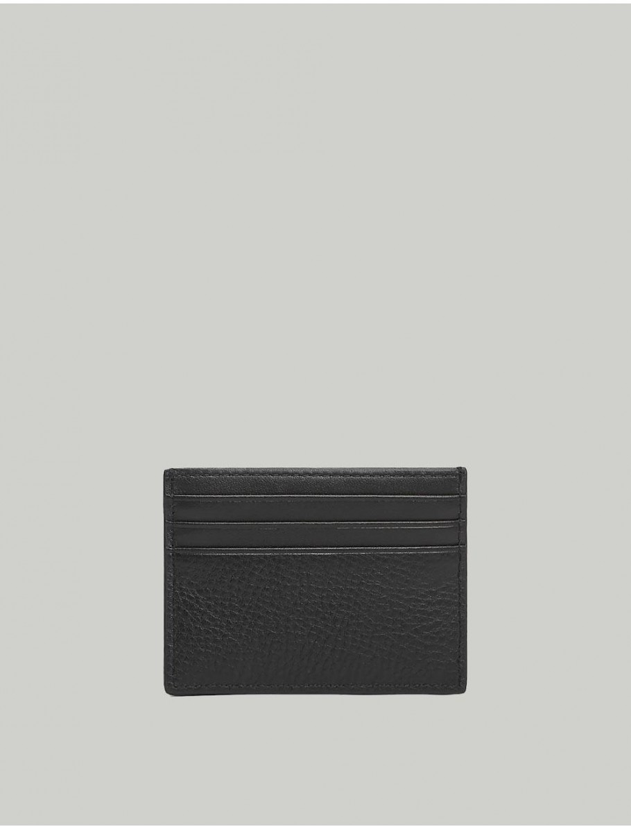 TARJETERO TOMMY HILFIGER TH CORP CC HOLDER NEGRO