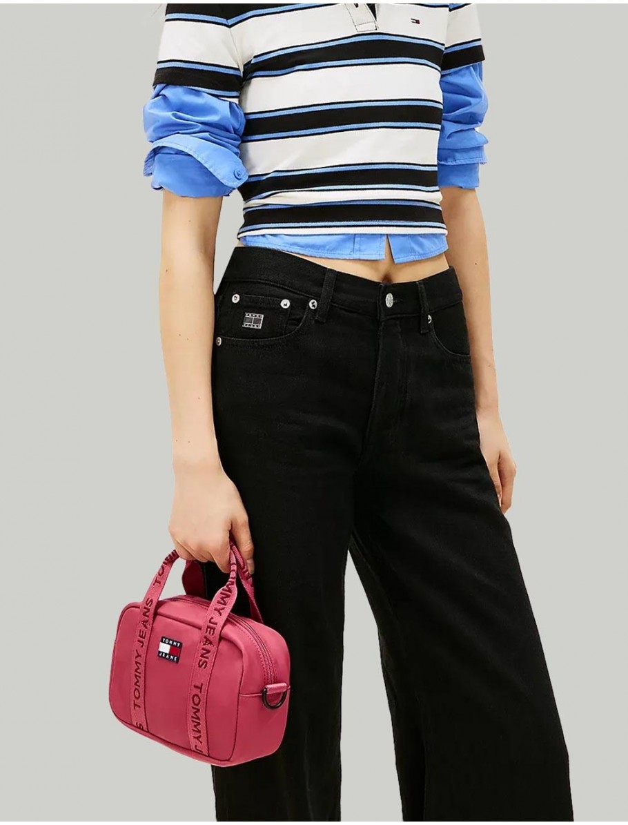 BOLSO TOMMY HILFIGER TJW ESS DAILY CROSSOVER ROSA