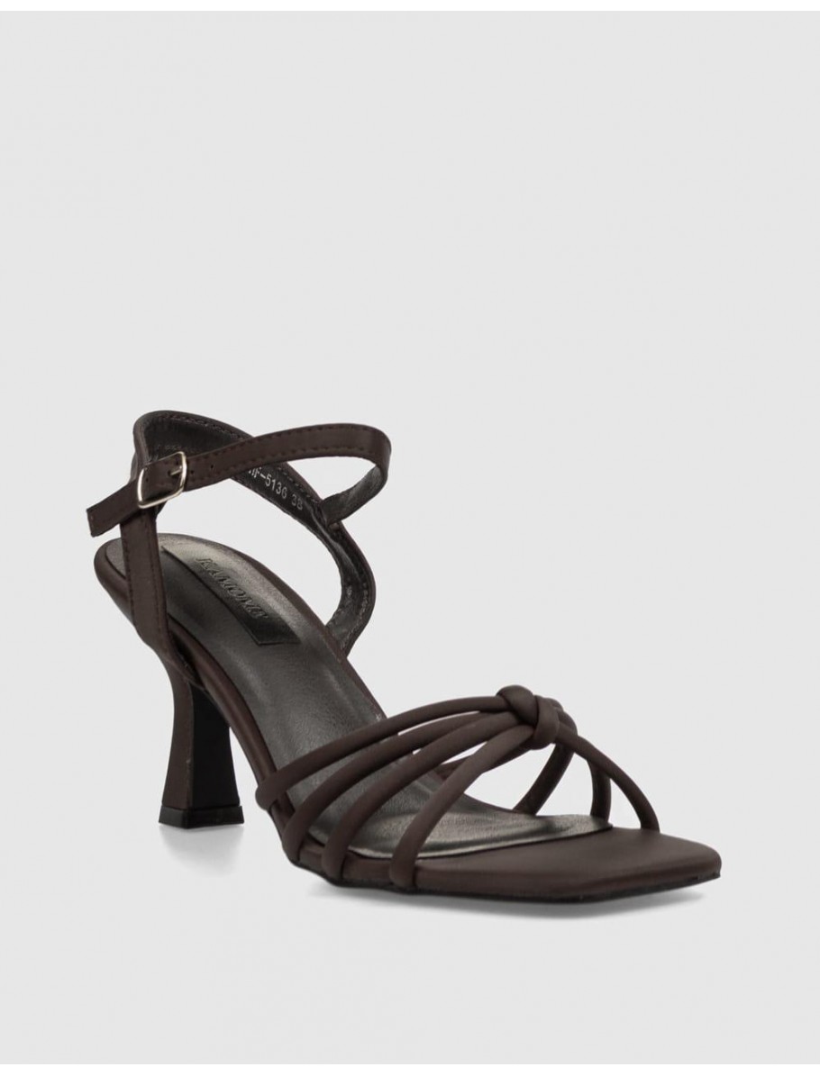 SANDALIA KAMOME TRENDS MAOS MARRoN