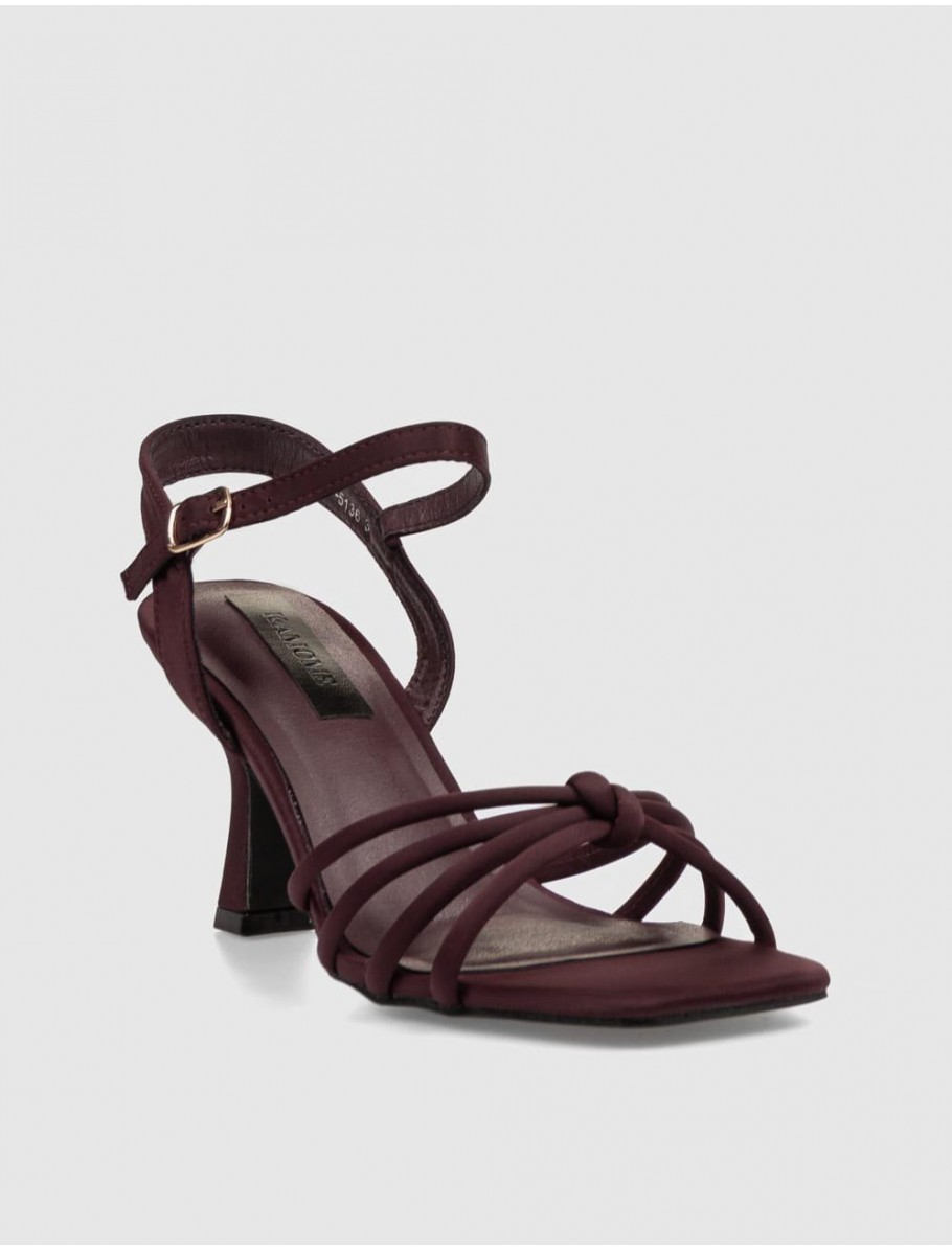 SANDALIA KAMOME TRENDS MAOS BURDEOS
