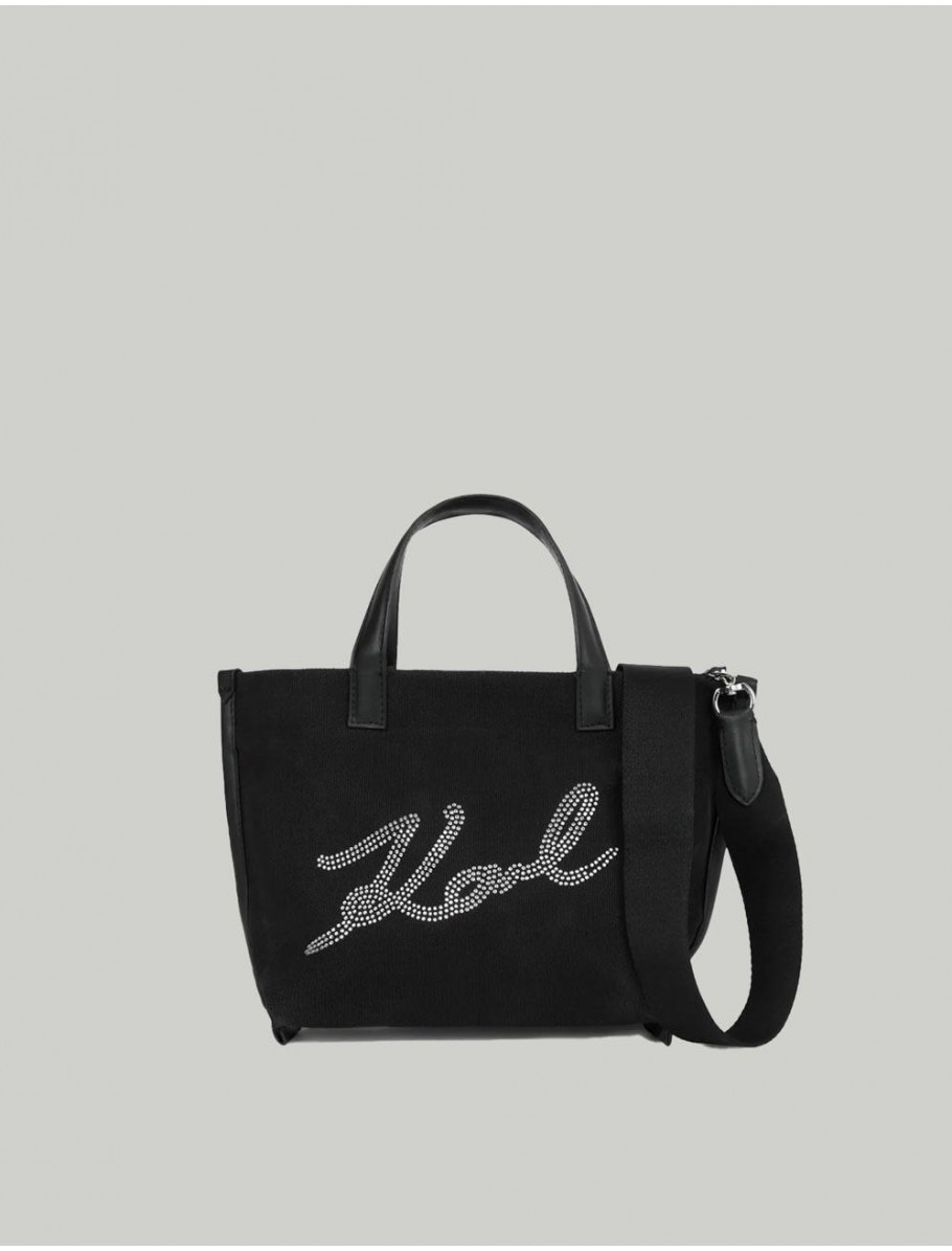 BOLSO KARL LAGERFED K SIGNATURE E W RH MN SHOPPER NEGRO