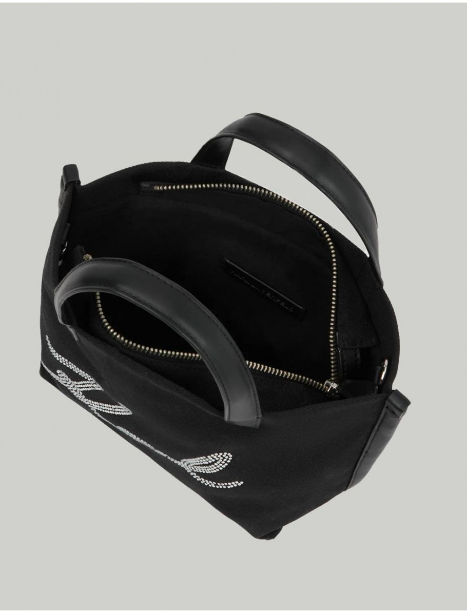 BOLSO KARL LAGERFED K SIGNATURE E W RH MN SHOPPER NEGRO