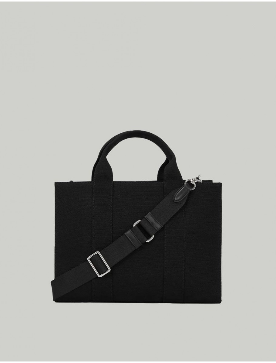 BOLSO KARL LAGERFED IKON KARL SQUARE TOTE NEGRO