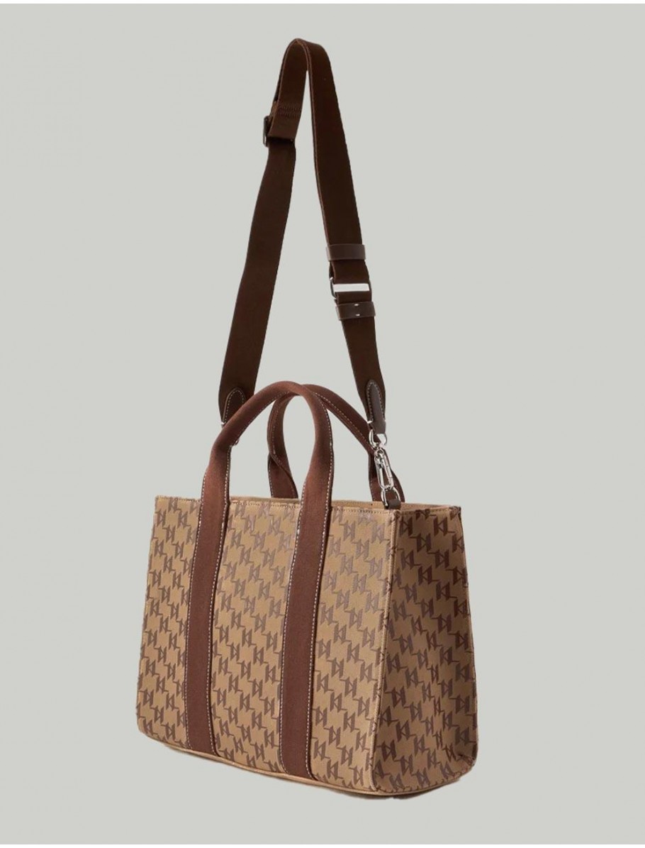 BOLSO KARL LAGERFED K RSG SQUARE MONO M MARRoN
