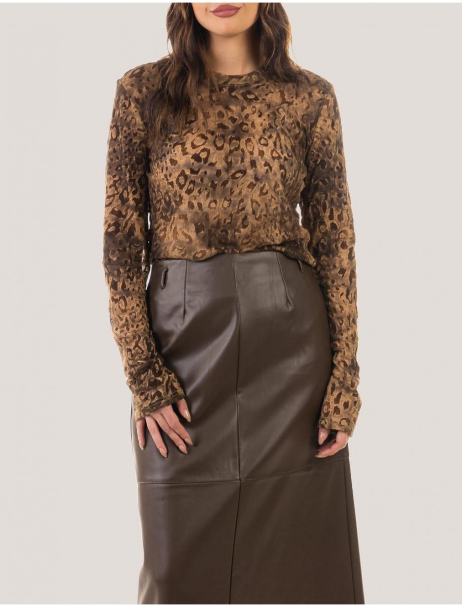 CAMISETA OBVIO BRISA MARRoN