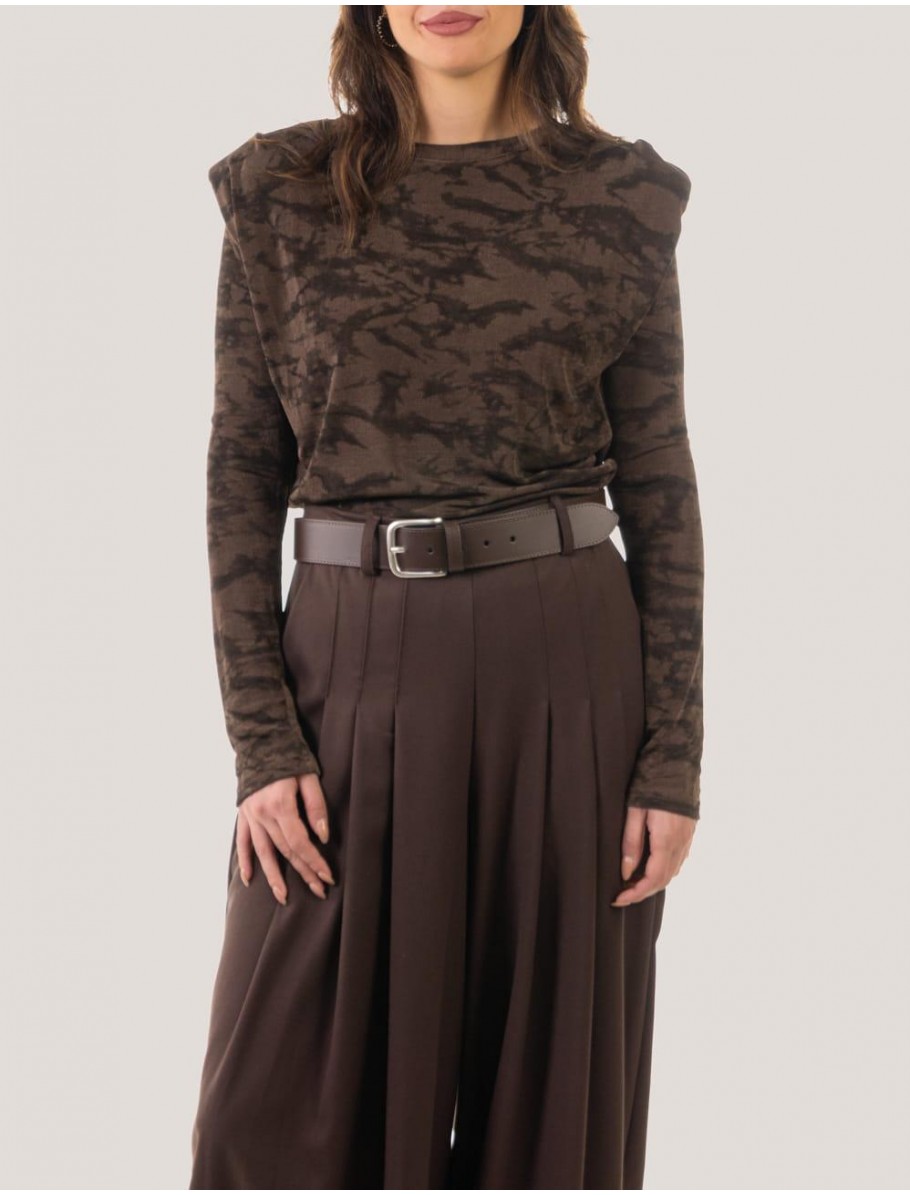 CAMISETA OBVIO GINA MARRoN