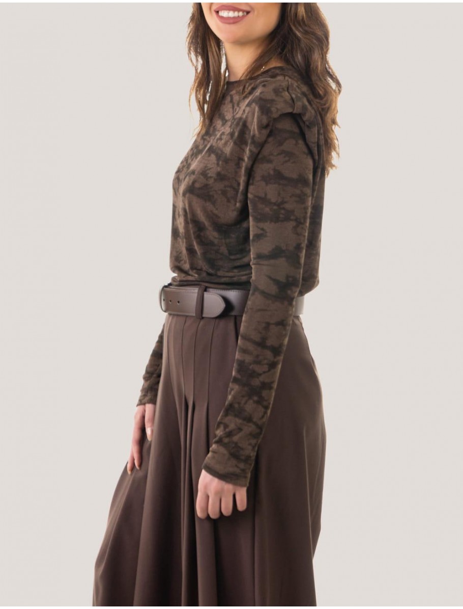 CAMISETA OBVIO GINA MARRoN