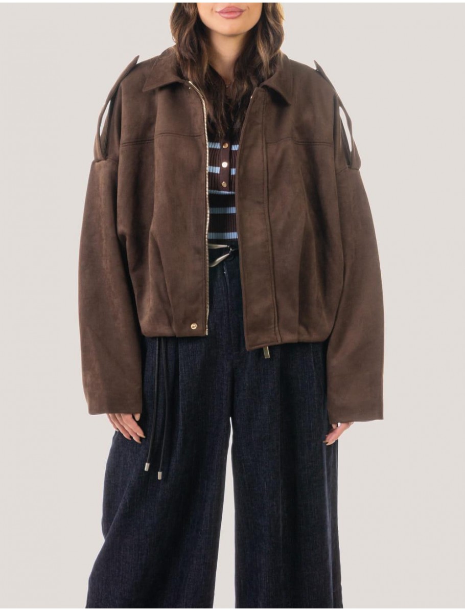 CHAQUETA OBVIO 8852 SOL MARRoN