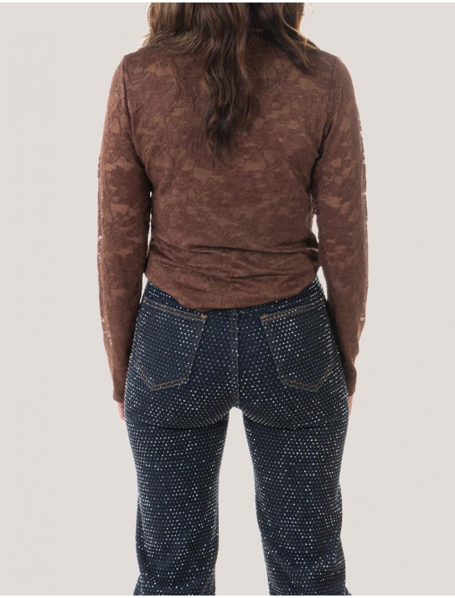 CAMISETA OBVIO VERA MARRoN