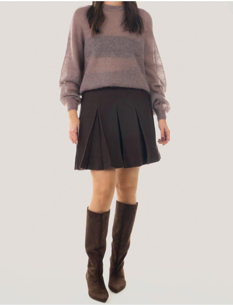 FALDA OBVIO VIKTOIA MARRoN