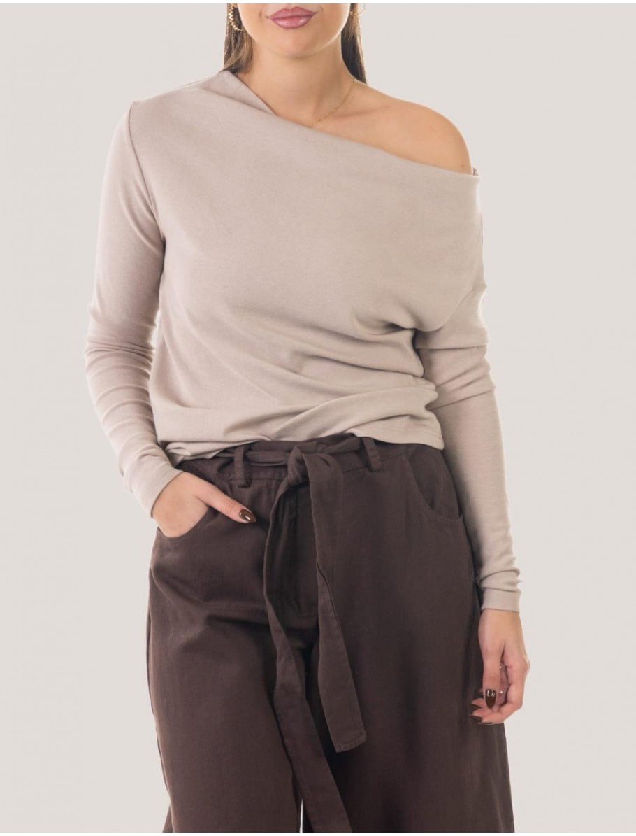 CAMISETA OBVIO MALI BEIG