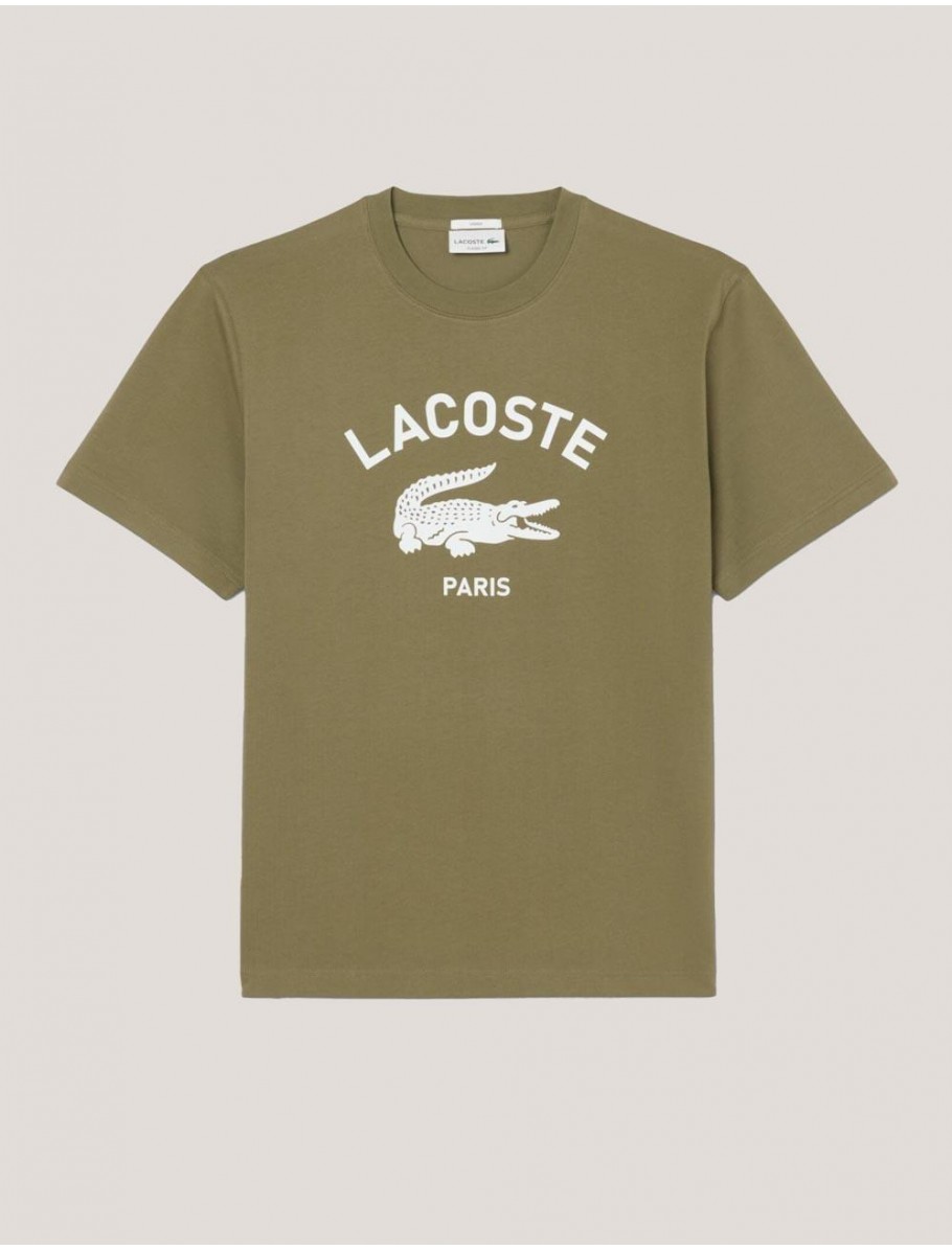 CAMISETA LACOSTE TEE SHIRT VERDE
