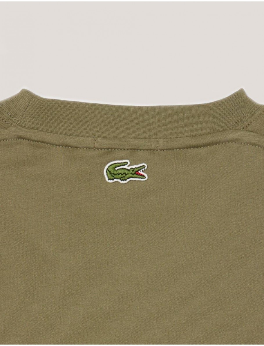CAMISETA LACOSTE TEE SHIRT VERDE