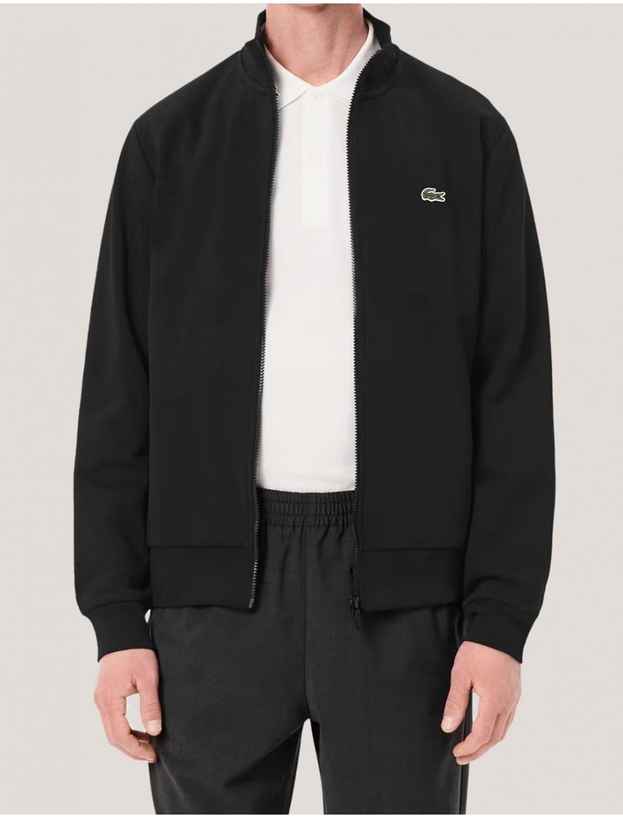CHAQUETA LACOSTE SWEATSHIRT NEGRO